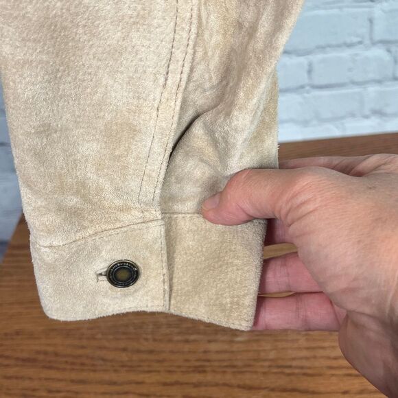 Charter Club Suede jean jacket Medium - Picture 6 of 8